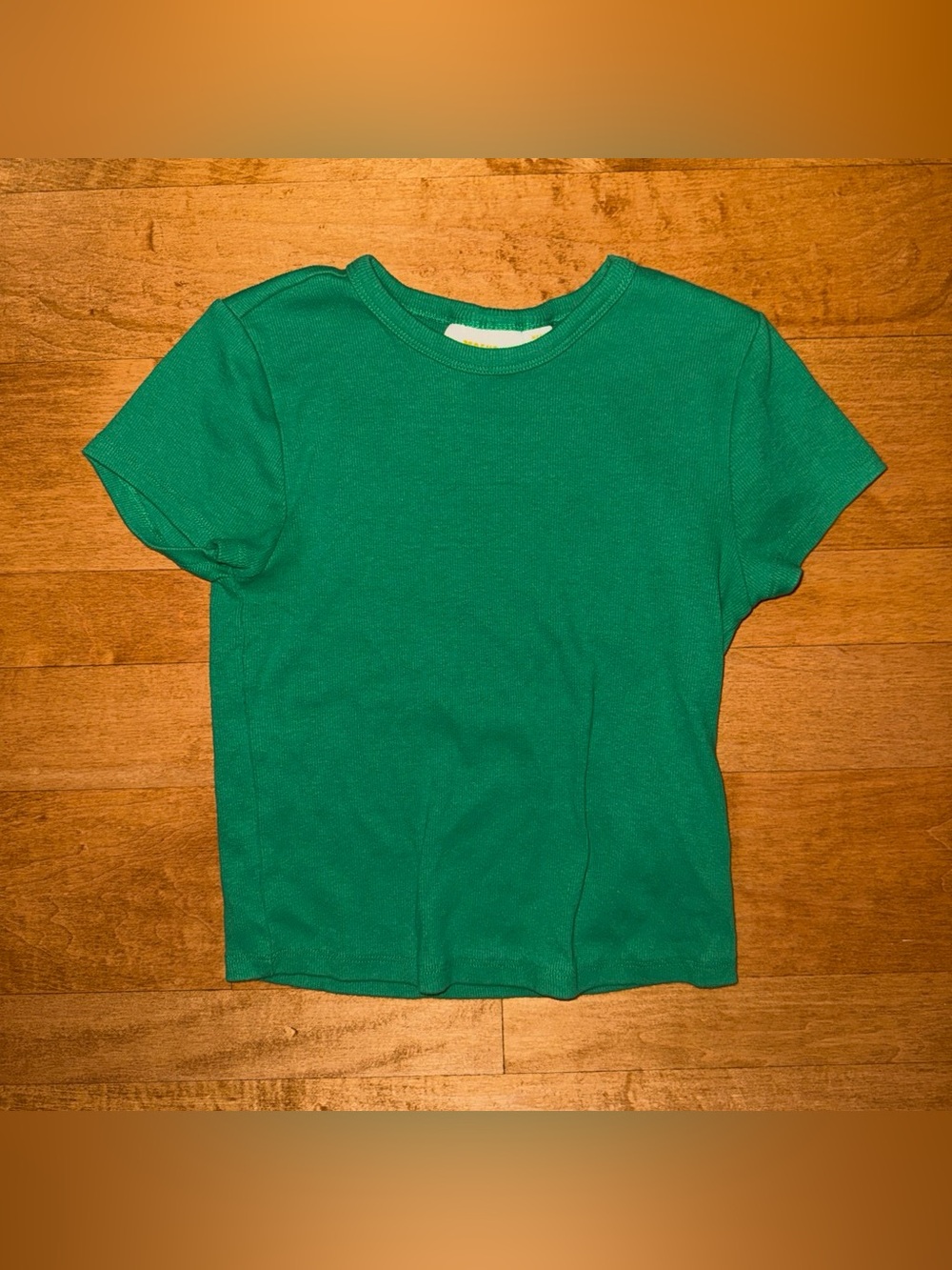 Maeve Green Short Sleeve Crewneck Tee